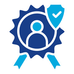 Trustworthiness icon vector image. Can be used for Personality Traits.