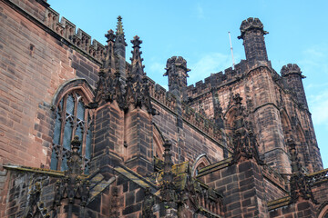 A Serene Morning at Chester Cathedral’s Garden