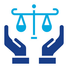 Fairness icon vector image. Can be used for Leadership.