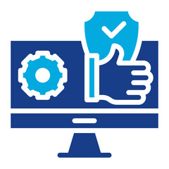 Network Reliability icon vector image. Can be used for Networking.