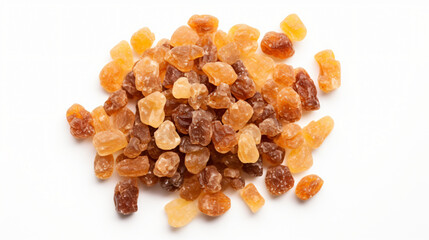 Frankincense resin isolated on a white background