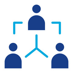 Network Segmentation icon vector image. Can be used for Networking.