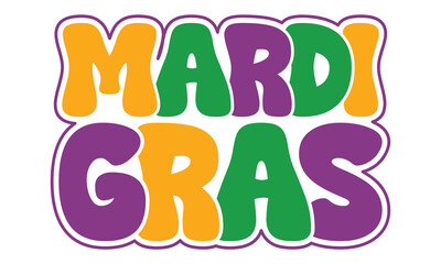 Mardi Gras, Awesome Mardi Gras T-shirt design, EPS File Format.