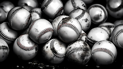 Baseball theme wallpaper background