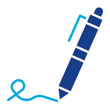 Pen icon vector image. Can be used for Fathers Day.
