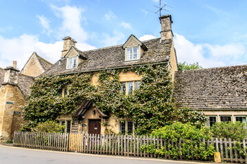 A Peaceful Afternoon at Bourton-on-the-Water, Cotswolds AONB