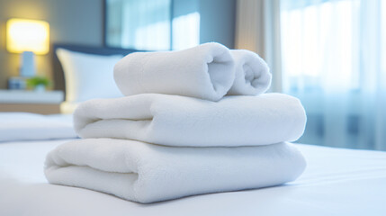 Fototapeta na wymiar Clean towels
