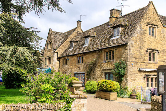 A Peaceful Afternoon at Bourton-on-the-Water, Cotswolds AONB
