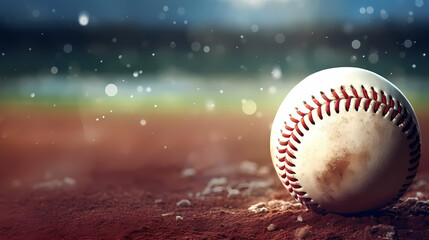 Fototapeta na wymiar Baseball theme wallpaper background