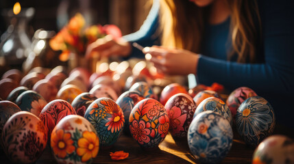 Easter eggs decorated, Tradition