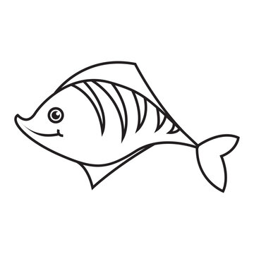 recommend clip art: fish icon vector