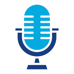 Microphone icon vector image. Can be used for Instrument.