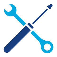 Tools icon vector image. Can be used for Instrument.