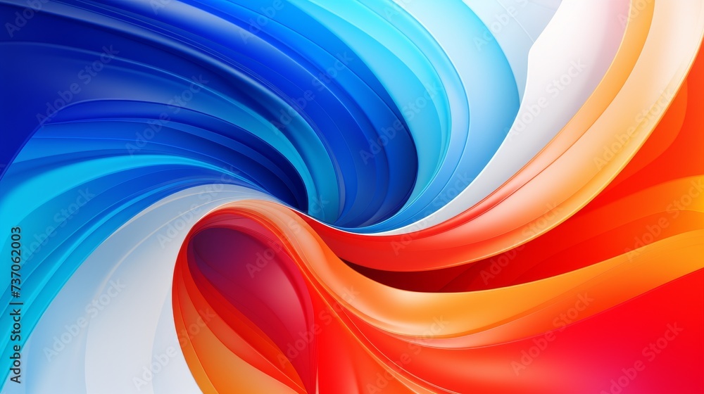 Poster dynamic abstract swirls in motion background