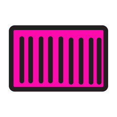 Barcoad Barcode Ecommerce Online Scan Scanner Shop Filled Outline Icon