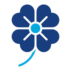 Obraz premium Clover icon vector image. Can be used for Casino.