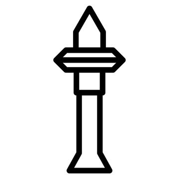 recommend clip art: obelisk line 