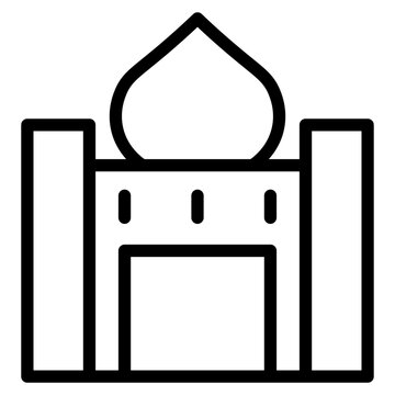 recommend clip art: Taj mahal line 