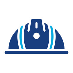 Helmet icon vector image. Can be used for Mettalurgy.