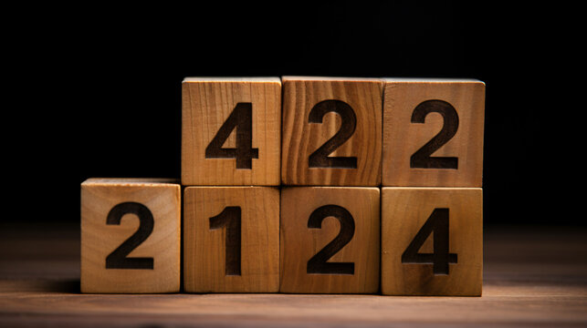 image of wooden cubes with text
