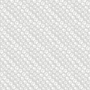 Seamless background image with animal llama footprints.