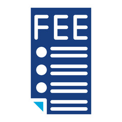 Fee Packages icon vector image. Can be used for Golf.