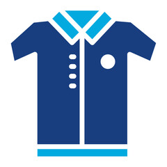 Golf Shirt icon vector image. Can be used for Golf.