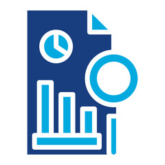 Analysis icon vector image. Can be used for Supply Chain.