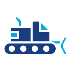 Snowcat icon vector image. Can be used for Ski Resort.