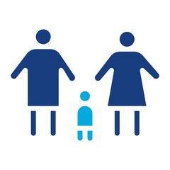 Parenting Style icon vector image. Can be used for Child Adoption.