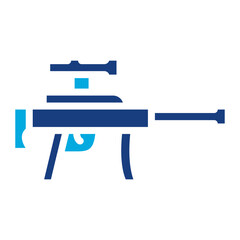 Sniper icon vector image. Can be used for Shooting.