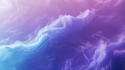 A fluid abstract background with a delicate mix of lavender and icy blue, creating a serene, dream-like ambiance.