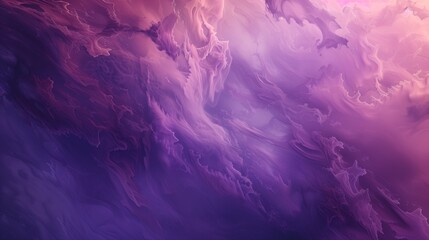 Obraz na płótnie Canvas A fluid abstract canvas featuring rich plum and muted lavender, creating a deep, romantic vibe.