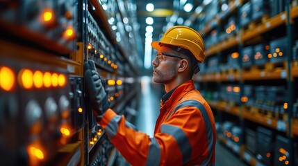 Explore the transformative potential of AI in supply chain management with a photo of logistics professionals monitoring inventory levels and delivery schedules using AI-powered predictive analytics