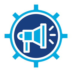 Marketing Automation icon vector image. Can be used for Cyberpunk.