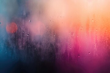 Abstract color gradient with film grain texture for graphic design.
