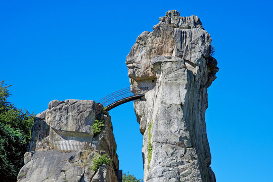 Externsteine, Teufelsbr&uuml;cke, Horn-Bad Meinberg, Teutoburger Wald