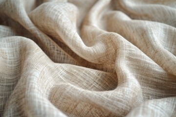 Natural linen texture as background