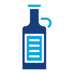 Moon Shine icon vector image. Can be used for Bar.