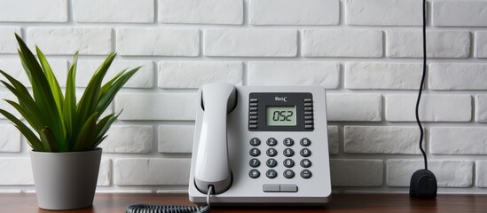 Telephone landline at office