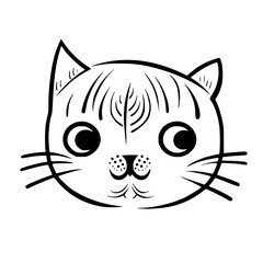 cat, animal, vector, cartoon, illustration, pet, silhouette, black, kitten, cats, mammal, design, domestic, tail, animals, art, feline, drawing, halloween, kitty, love, pets, cute, sitting, icon, funn