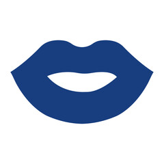 Lips icon vector image. Can be used for Dermatology.