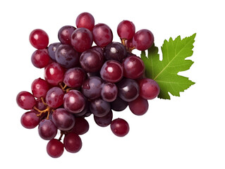 Fototapeta premium Grapes isolated on white background