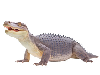 Obraz premium Alligator isolated on white background