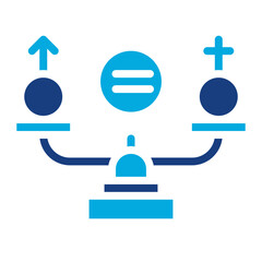 Obraz premium Gender Equality icon vector image. Can be used for Human Rights.