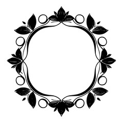 wreath SVG, wreath png, wreath frame, frame svg, frame illustration, wreath illustration, frame, vector, vintage, picture, empty, photo, border, wood, blank, decoration, gold, art, design, wooden, ant