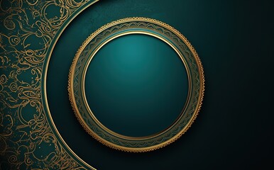 Free vector ornamental mandala background with empty space