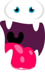 Cartoon Monster Face