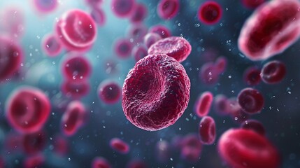 Red blood cells made with Ai generative technology
