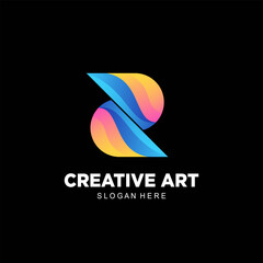 creative logo icon colorful gradient design